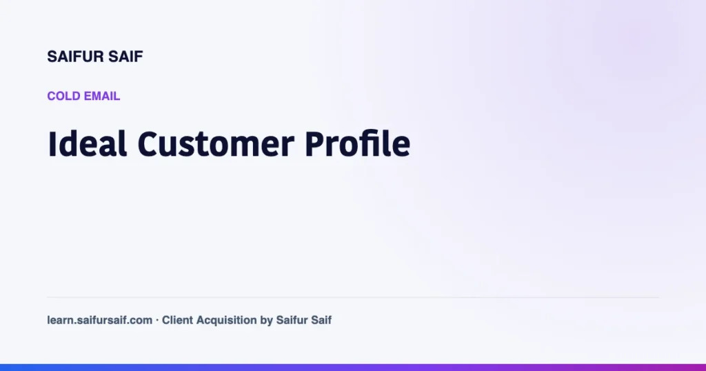 How to Build an Ideal Customer Profile